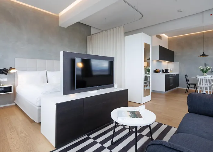 Skyline View Loft Apartamento Viena
